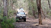 12-Zebra leads the convoy down to Ben Cruachan Creek